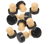 Zerodeko 24 Piezas Tapones de Típico para Vino Reemplazo de Tapones para Vino Accesorios para Elaboración y Manualidades