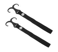 Zerodeko 2piezas Clip Robusto Para Manillar Ganchos Para Cochecito y Accesorios Fácil Instalación Sin Taladro Compatible Scooter y Bicicleta