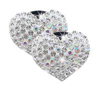 Zerodeko 2piezas Joyas De Amor Para Coche De Clip De Salida De Difusor De Coche Decoración De Ventilación De Clip Para Tablero De Instrumentos Para Diario Vehículo