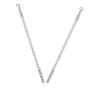 Zerodeko 2piezas Varillas De Aluminio Telescópicas para Persianas Gancho Accesorios para Cortinas De Ventana Uso Casa o Oficina para Abrir Persianas