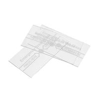 Zerodeko 3 Piezas de Repuesto de Vidrio para Alarma Manual contra Incendios Lámina de Seguridad Antirrobo Cubierta de Interruptor de Rotura para Panel de Emergencia en Oficinas y