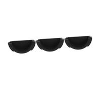Zerodeko 3 Piezas Estantes de manija de cafetera Portafiltros para maquina de espresso contenedor portafiltro multiusos concentrado de cafe café soporte de pared para portafiltros portátil