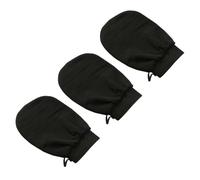 Zerodeko 3 piezas Guantes Exfoliantes para Baño de Manoplas de Masaje Corporal de Textura Áspera para Eliminar Células Muertas y Mejorar Piel Seca Adecuados para Ducha y Spa Cuerpo Piernas