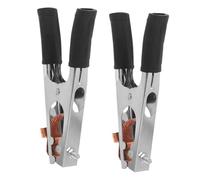 Zerodeko 3 Piezas Pinza de Soldadura de Alta Conductividad Abrazadera Electrochapada para Soldador Manual Fuerte Sujeción y Uso Industrial Versátil