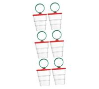 Zerodeko 3 Series Caja De Observación Caso De Insectos Lupa Pequeño Explorador Contenedor De Lupa De Insectos Cajas para Coleccionistas De Insectos Abdominales 2 Piezas X 3