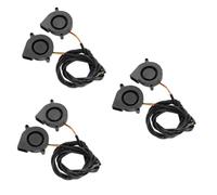 Zerodeko 3 Series Ventilador Silencioso De Refrigeración Radial Hidráulico Impresoras De Compatible Instalar Negro 2 Piezas X 3