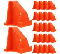 Zerodeko 30 Cuñas para Instalación de Suelo Laminado de Madera Espaciadores Plásticos Flexibles para Suelos Vinílicos Kit de 30 Piezas para Instalación Precisa y Práctica en Bricolaje