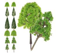 Zerodeko 30 Piezas Modelo Árboles Miniatura para Mesa de Arena Decoración Micro Paisaje Realista Material Duradero para Diorama Bricolaje