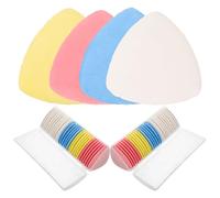 Zerodeko 30 Tizas de Sastre Triangulares para Coser Ropa en Varios Colores, Yeso y Plástico, Marcas Precisas Que No Se Borran Fácilmente, Ideales para Costura Profesional Color Aleatorio