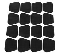 Zerodeko 32 Agarres Autoadhesivos de Goma Antideslizantes para Púas de Guitarra, Soporte Adhesivo Negro, Resistente al Sudor, Compatible Guitarras Eléctricas y Acústicas, Suministros