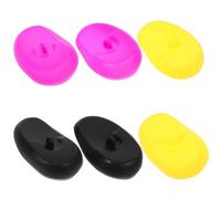Zerodeko 3pares Orejeras Antimanchas de Silicona Protectores Auditivos para Teñir el Cabello Evitar Manchas la Ducha Cómodas para Uso Diario