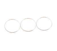 Zerodeko 3piezas Aro Para Captura De Sueños Anillo De Accesorios Para Creaciones De Macramé y Manualidades