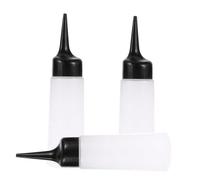 Zerodeko 3piezas Botella De Champú Botella De Tinte Cabello Envase Rellenable Para Salón s Frascos De Tinte Cabello Usos Para Salón y Hogar