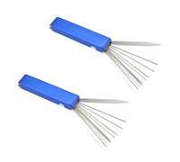 Zerodeko 3Piezas Herramientas De Limpiador De Punta De Antorcha De Inoxidable Para Carburadores Limpiador Para Motocicletas y Atv