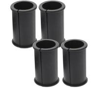 Zerodeko 4 Fundas de Goma Antichoque para Micrófono de Cámara Ecm-nv1 Ecm-xm1, Arandela Espaciadora de Goma Negra para Soporte Amortiguador, Accesorio para Micrófonos de Entrevista