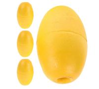 Zerodeko 4 Piezas Ancla Flotante para Kayak y Barco de PVC Cuerda Resistente, Flotadores Laterales Amarillos para Pesca y Navegación Segura en Actividades Náuticas