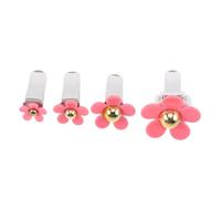Zerodeko 4 Piezas Clip De Perfume De Coche Ambientador Lindos Clips De Ventilación De Coche Elementos Esenciales Del Coche Para Las Mujeres Accesorios Para Automóviles Rosa El Plastico