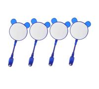 Zerodeko 4 piezas Espejo para Patinete y Bicicleta Infantil Unidades Diseño Ligero y Seguro Espejo Retrovisor Trasero para Compatible con Bicicletas Equilibrio
