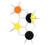 Zerodeko 4 Piezas Herramientas De Agujas De Flores Punzón Para Uñas Bolígrafo Para Decoración De Uñas y Dibujar Patrones Diy Manualidades