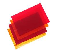 Zerodeko 4 Piezas Lámina de Vidriera Mosaico Textura de Ondas de Agua | Suministros para Manualidades y Decoración Diy, Acabado Fino y Refinado, Uso Versátil en Vitrales Color Aleatorio