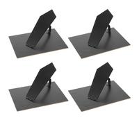 Zerodeko 4 Piezas Soporte de Easel para Marco de Fotos con Respaldo Negro Tablero de Reemplazo para Exposición de Fotos Mesa Diseño Contemporáneo Ángulos Flexible