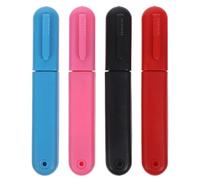 Zerodeko 4 Tijeras de Costura Negro Color Aleatorio de Acero Inoxidable con Mango Cómodo y Corte Kit de Tijeras Pequeñas para Bordar, Punto de Cruz y Recorte en Costura