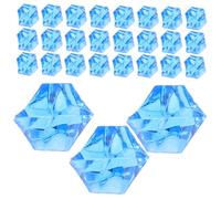Zerodeko 450 Cubitos de Hielo Acrílicos Irregulares para Fotografía de Alimentos Alto Efecto de Simulación y Material Liviano y Resistente a Deformaciones