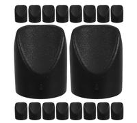 Zerodeko 48 Tapas Estabilizadoras de Nailon Negro para Patas de Sillas Plegables, Diámetro Interior 7/8 Pulg, Compatibles Sillas Metálicas y Acolchadas, Insertos de Repuesto