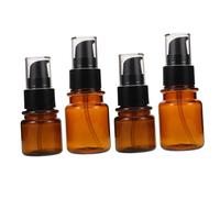 Zerodeko 4piezas Botellas De Recarga Para Cosméticos Para Viajes Para Lociones Cremas Aceites Esenciales y Cuidado Facial