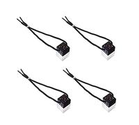 Zerodeko 4piezas Frasco De Fragancia Rellenable De Unidades Para Coche Ambientador Vacío Decorativo