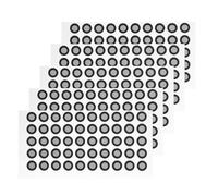 Zerodeko 5 Láminas de Puntos de Referencia de Película Reflectante para Escáner 3D: Puntos de Seguimiento de Precisión para Escaneo 3D, Fotogrametría, Modelado Cad Y Captura de Movimiento.