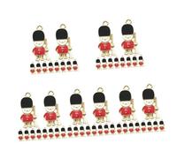 Zerodeko 5 Series Accesorios De Cascanueces Collar Amuletos Para Hacer Joyas Kit Para Hacer Pulseras Con Dijes Cuentas Para Pulseras Amuletos De Cuentas Kit De Encanto Metal 10 Piezas X 5