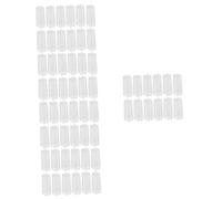 Zerodeko 5 Series Accesorios para Persianas Plata Ganchos De Palo Pañería - Manilla Plástico - Sustitución Asidero Agarre De Tapas De Varita De Plástico Mango De Varita Ciega 12 Piezas X 5