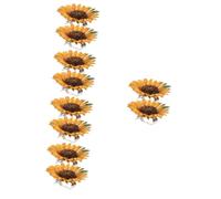 Zerodeko 5 Series Clip De Cortina Decoração Casa Decoración Casa Diseño De Girasol Retenciones Amarrado Abrazadera De Unión De Cortina Abrazadera De Retención De Cortinas Metal 2 Piezas X 5