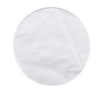 Zerodeko 50 hojas de papel pergamino para hornear, 28 cm, antiadherentes, precortadas, para asar a la parrilla, freidora de aire, cocinar al vapor pan, cupcakes, galletas y más. Color blanco.