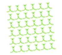 Zerodeko 50 Piezas Clips de Vegetales Reutilizables Clips para Alimentos de Plástico para Hot Pot Accesorios de Cocina para Seguro de Ingredientes Calientes
