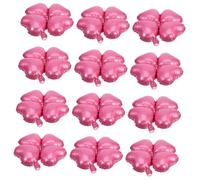 Zerodeko 50 Piezas Globos de Cuatro Color Rosa Decoración para Fiestas de San Valentín Cumpleaños y Bodas