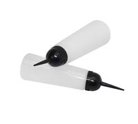 Zerodeko 5piezas Bote de Champú Boquilla Oblicua Botellas de Tinte para Cabello Rellenable Envase de Tinte para Salón para Teñir el Cabello y Champú