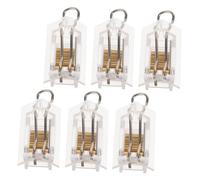 Zerodeko 6 Piezas Accesorios de Reemplazo para Cortinas Romanas Bloqueo de Cuerdas para Compatible con Materiales de Bambú y Otros Preciso y para Control Óptimo de Luz