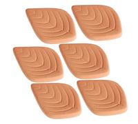 Zerodeko 6 Piezas Ahorrador De Azúcar Moreno Forma De Recipiente para Azúcar De Terracota Reutilizable para Conservar y Suavizar La Cocina