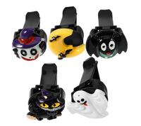 Zerodeko 6 Piezas Ambientador de Halloween con Clip de Ventilación para Decoración de Calavera y Fragancia y Duradera para Aire Acondicionado del Vehículo