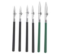 Zerodeko 6 piezas Bolígrafos de Línea Fina Verdes Herramientas Ajustables para Dibujo de Arte con Puntas Variadas para Preciso y Líneas Rectas Bocetos y Cómics