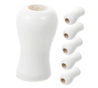 Zerodeko 6 Piezas Tirador de Cuerda ciega Tiradores para Cortinas Soporte para Cable Ciego persianas de Ventana cordón borlas Antiguo Cama con Ventilador Colocar Poseedor Mando