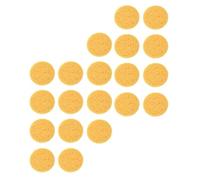 Zerodeko 60 Almohadillas de Maquillaje Redondas de Esponja de Celulosa para Limpieza Facial, Uso Cómodo y Aspecto Natural, Ideales para Salón y Hogar