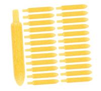 Zerodeko 60 Piezas Puntas para Pintar Rotuladores para Rotuladores de Pintura de Repuesto Amarillo de 29.6mm, Material Poliéster y Fibra Química, Compactas y Prácticas