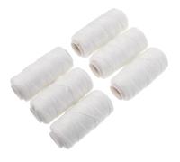 Zerodeko 6piezas Hilo de Algodón para Depilación Facial Hilo para Enhebrado y Eliminación de Vello Resistente y Flexible para Cejas y Rostro Uso Rápido y Duradero