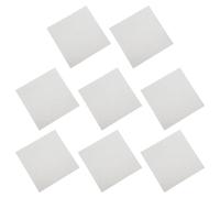 Zerodeko 8 Piezas Protector de Mica para Microondas de 13 Cm, Aislamiento Térmico de Alta Resistencia y Fácil Limpieza, Placa de Mica para Uso Doméstico en Cocina