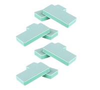 Zerodeko 8 Tiras de Pulido para Uñas Diseño Único y Portátil, Esponja y Arena de Pulido, Ideales para Procedimientos de Manicura y Cuidado de Uñas