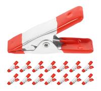 Zerodeko Abrazaderas de Resorte Metálicas Galvanizadas 30 Piezas de 2 Pulgadas para Carpintería y Camping Sujetar Lonas y Toldos Fácilmente