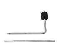 Zerodeko Accesorio de Brazo de Platillo Metálico Ajustable, Extensión Corta para Batería, Soporte para Platillos Splash y Crash, Diseñado para Uso en Prácticas y Actuaciones